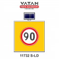 SOLAR LED'Lİ GÜNEŞ ENERJİLİ LEVHA