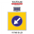 SOLAR LED'Lİ GÜNEŞ ENERJİLİ LEVHA