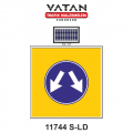 SOLAR LED'Lİ GÜNEŞ ENERJİLİ LEVHA