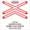 T-27b KONTROLSÜZ DEMİRYOLU GEÇİDİ (Enaz 2 Hat)