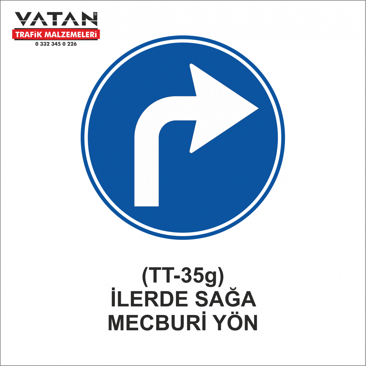 TT-35g İLERİDEN SAĞA MECBURİ YÖN