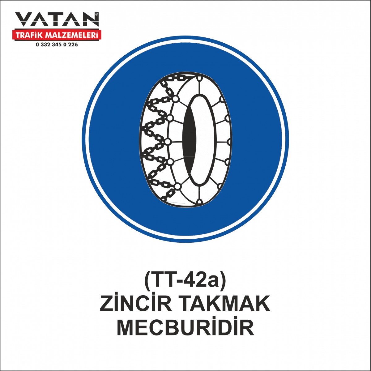 TT-42a ZİNCİR TAKMAK MECBURİDİR