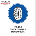 TT-42a ZİNCİR TAKMAK MECBURİDİR