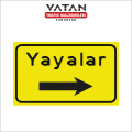 YB-3 YAYA YÖNLENDİRME LEVHASI