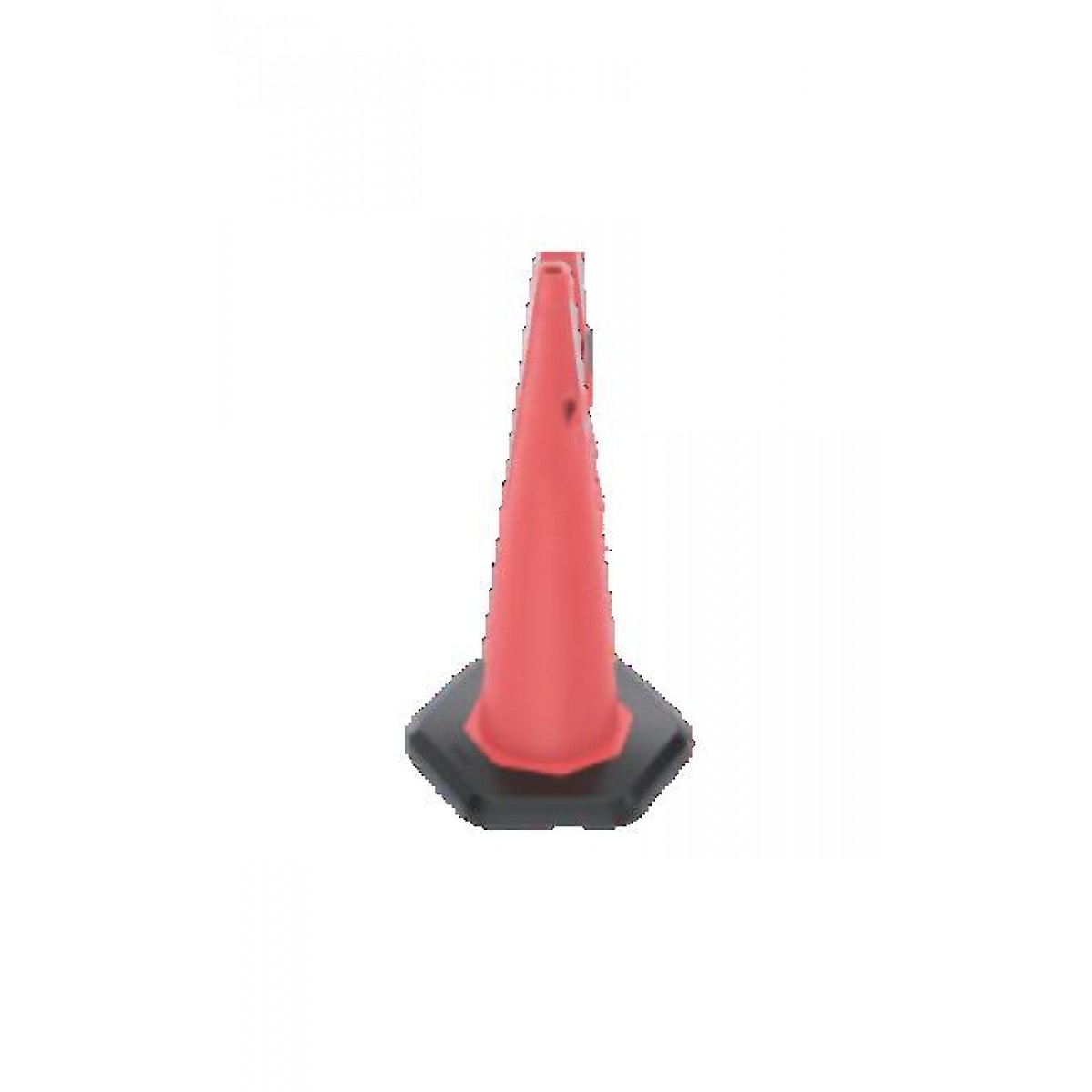 93 cm Ağırlıklı PVC Trafik Konisi (Reflektifsiz)