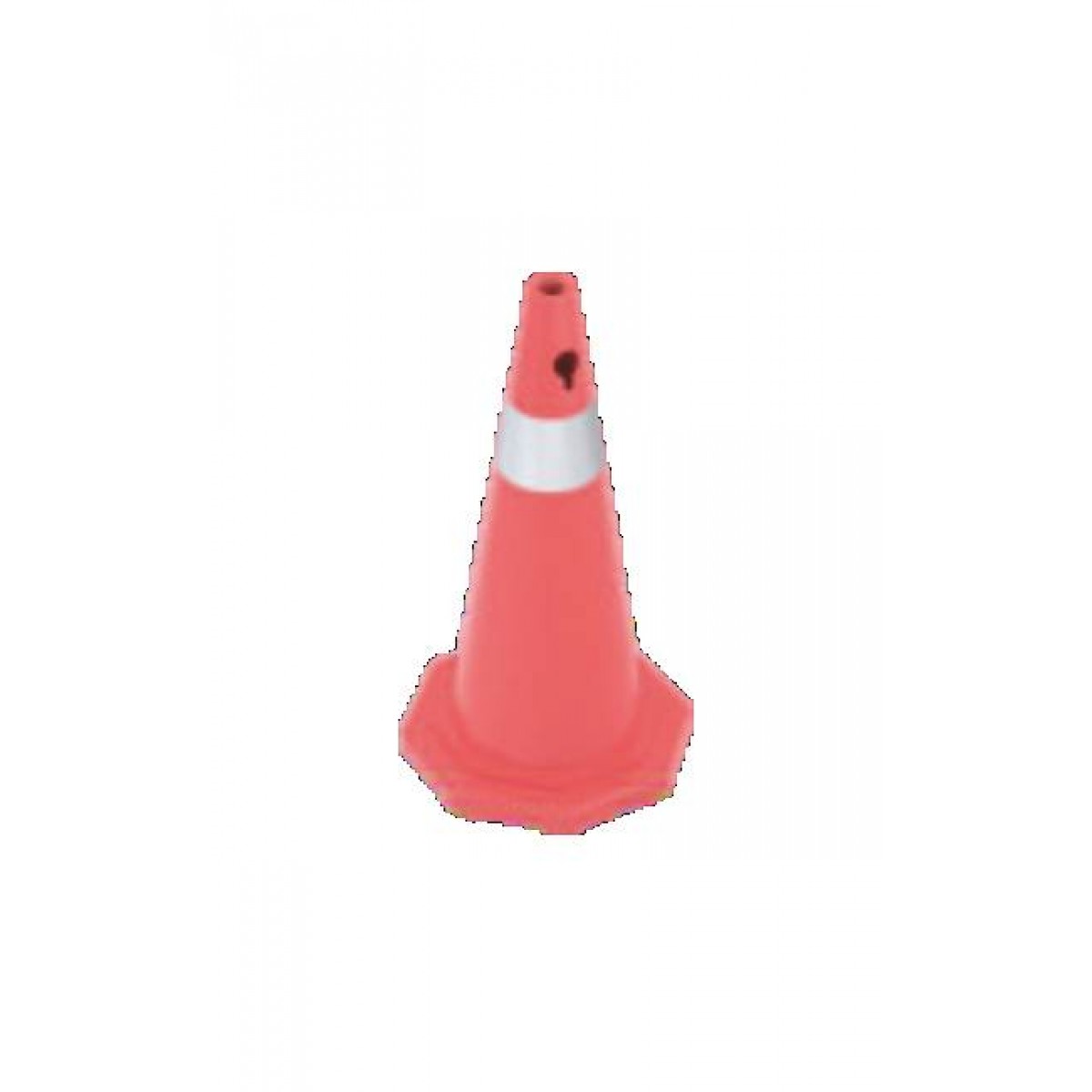 73 cm PVC Trafik Konisi (Tek reflektifli) - Sekizgen 